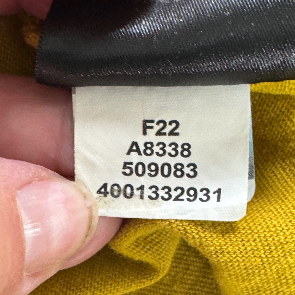 The North Face Women's Size L Gold Short Sleeve Cotton Crew‎ Neck T-Shirt A8338 - Picture 6 of 9